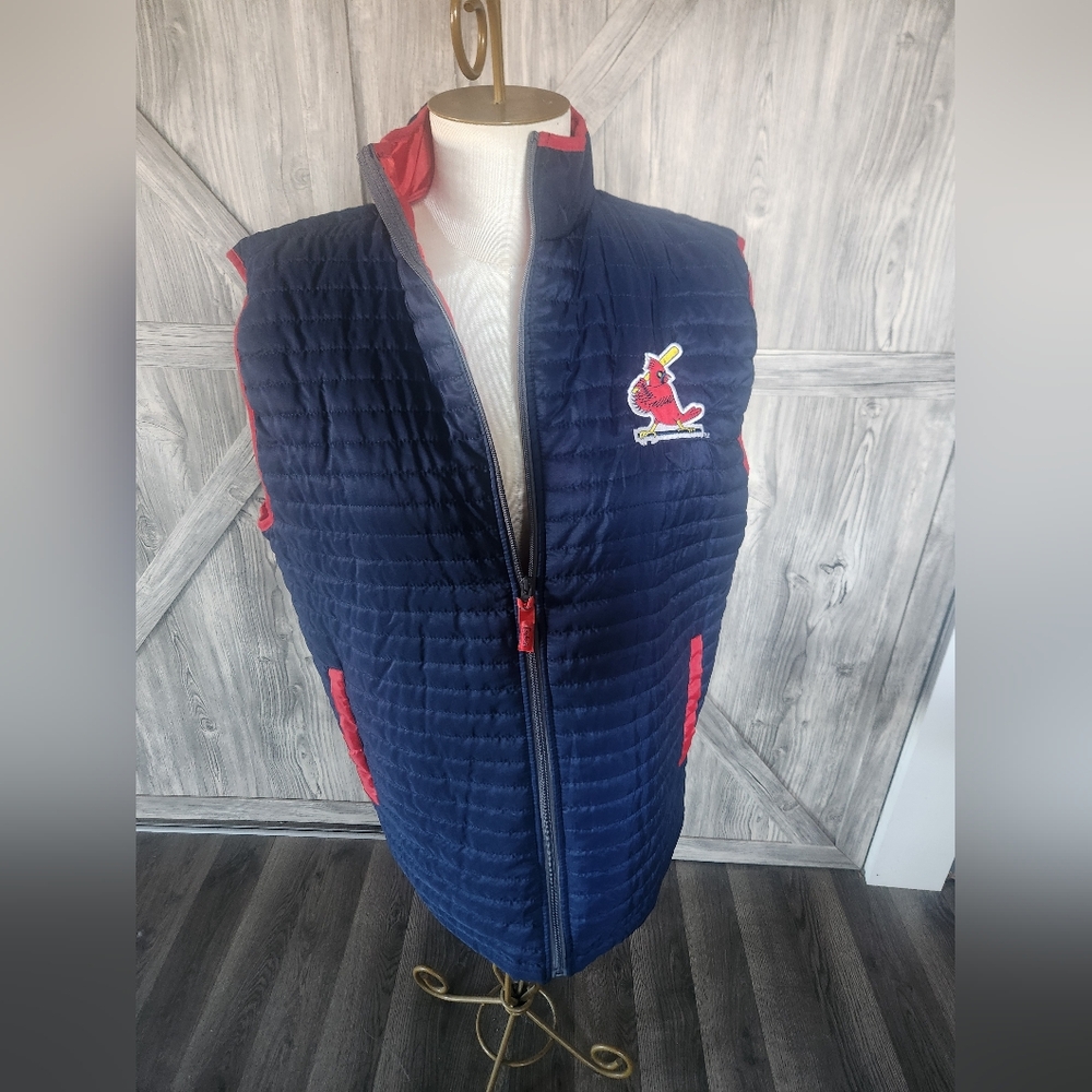 St Louis Cardinal Puffer Vest